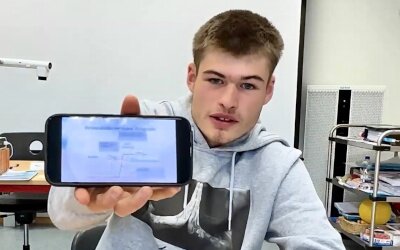 Die Schüler*innen der Benedikt-von-Nursia-Berufsschule in Augsburg sind begeistert von den Lern-Apps.